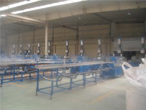 Anhui PE wood plastic customer site